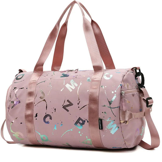 Graffiti Print Dry/Wet Gym Bag – Urban Energy